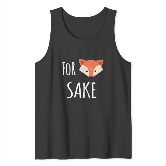 Discover For Fox Sake Fitted Tank Tops