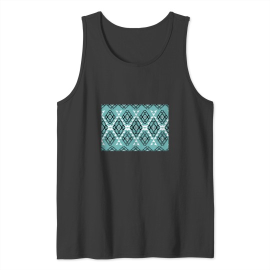Discover seamless pattern with flowers Tank Tops