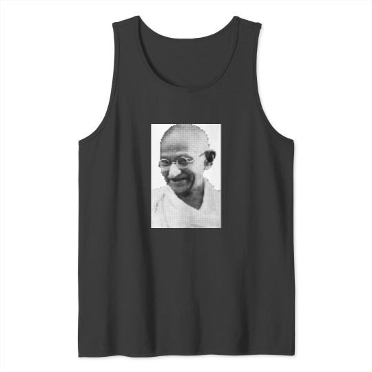 Discover Gandhi Portrait Tank Tops
