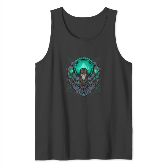 Discover alien galaxys ship Tank Tops