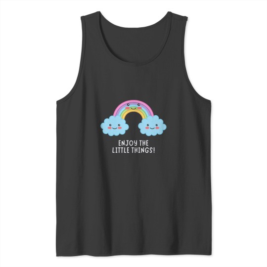 Discover Enjoy the little things - Quote Classic Tank Tops