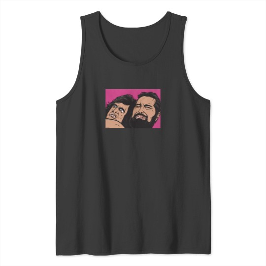 Discover Samurai Cop Fight Scene Tank Tops
