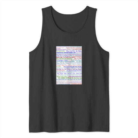 Discover Movie Quotes Tank Tops