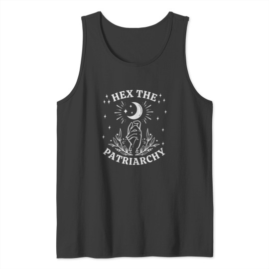 Discover Feminist Witch Hex The Patriarchys Tank Tops