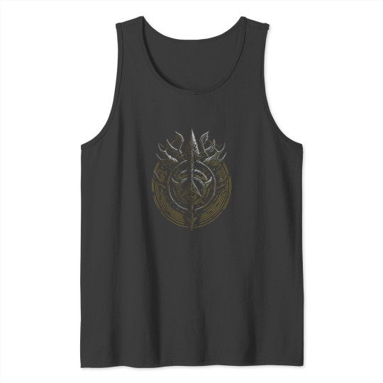 Discover Sci Fi Viking Symbol Tank Tops