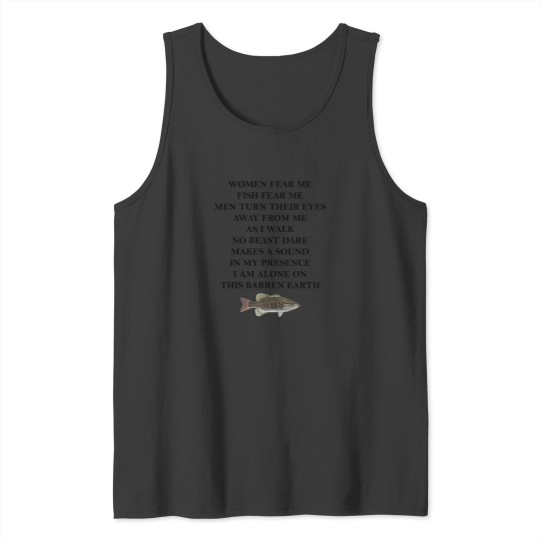Discover Women Fear Me Fish Fear Me Tank Tops