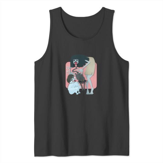 Discover Kayako And Kuro From Juon Tank Tops