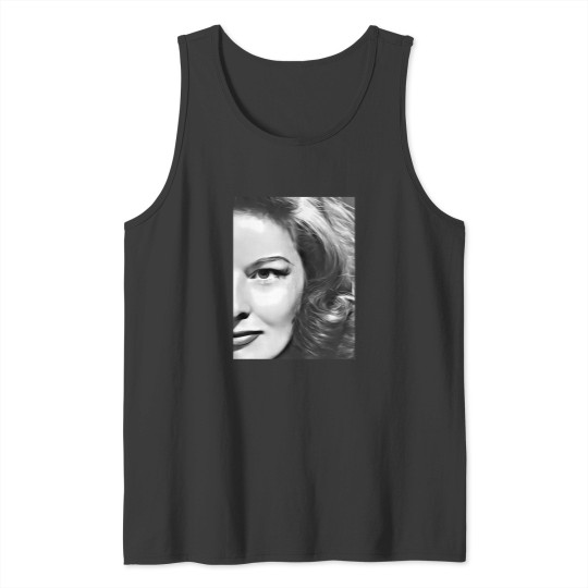 Discover Katharine Hepburn Famous American Actress In Hollywood In Mid Twentieth Century Tank Tops