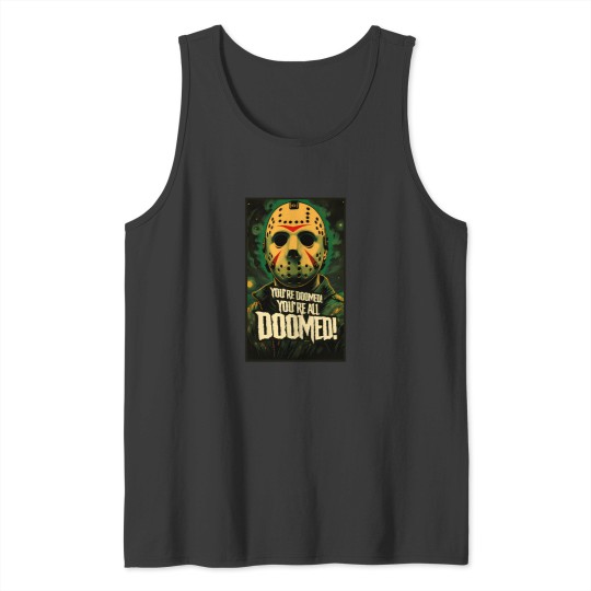 Discover 2 Doomed Horror Rules For All Horror Movie T-Shirt Tank Tops
