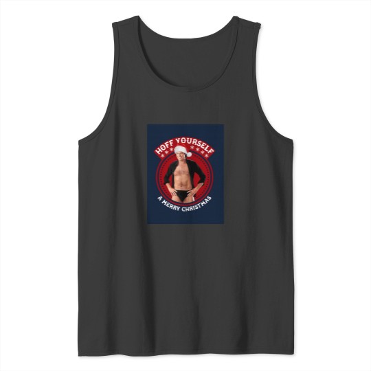 Discover David Hasselhoff Merry Christmas Tank Tops