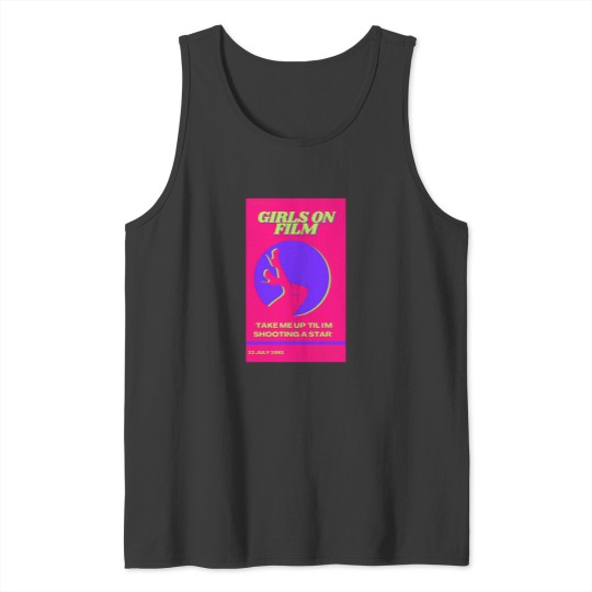 Discover Girls On Film Magazine Design Tank Tops