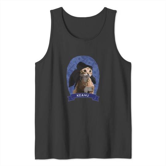 Discover Keanu Cats Of Cinema Tank Tops