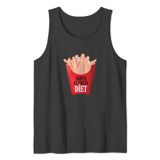Discover Santa Clarita Diet Finger Fries Tank Tops