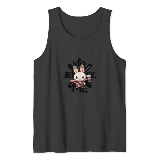 Discover angry rabbit, Evil Rabbit, i choose violence Active Tank Tops