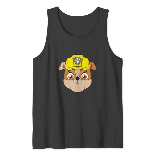 Discover Paw Patrols RUBBLE Face Long sleeve Long Sleeve Tank Tops