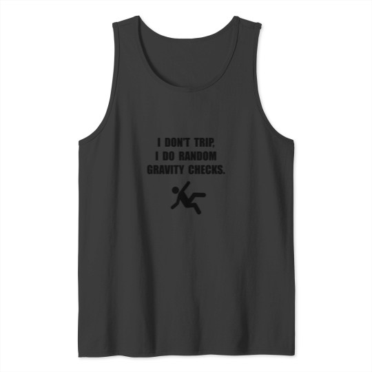 Discover Gravity Checks Tank Tops