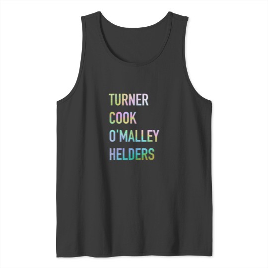Discover ArcticMonkeys Last Names Tank Tops