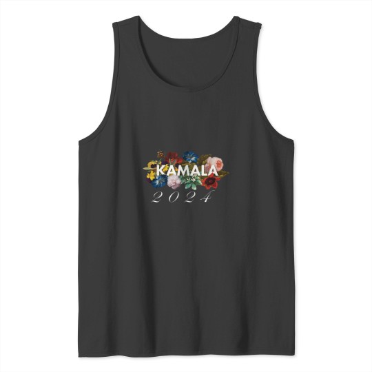 Discover Floral Feminine First Female President Tank Tops