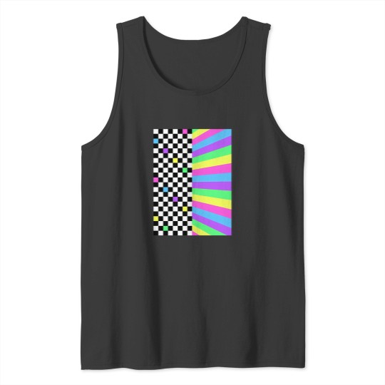 Discover Kawaii 80'S Pattern 1 Tank Tops