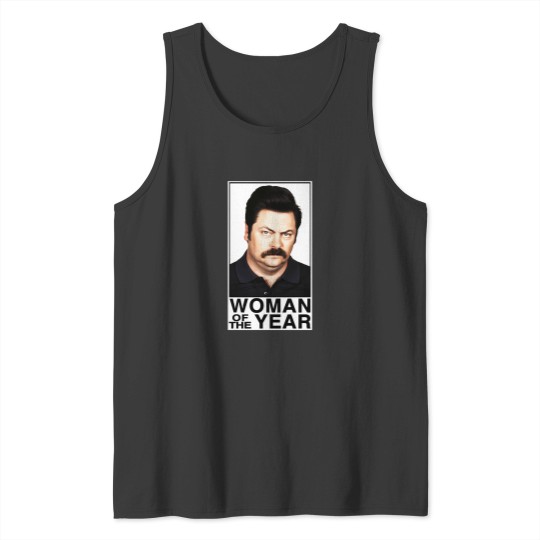 Discover Woman Of The Year  Ron Swanson Classic Tank Tops