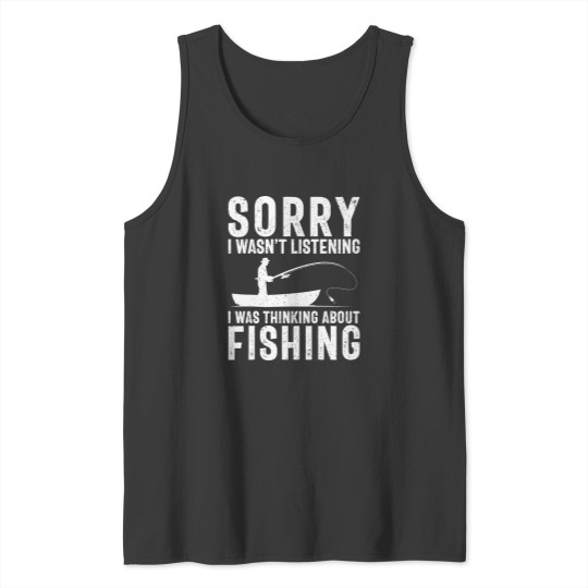 Discover Fishing Lover Pun Tank Top