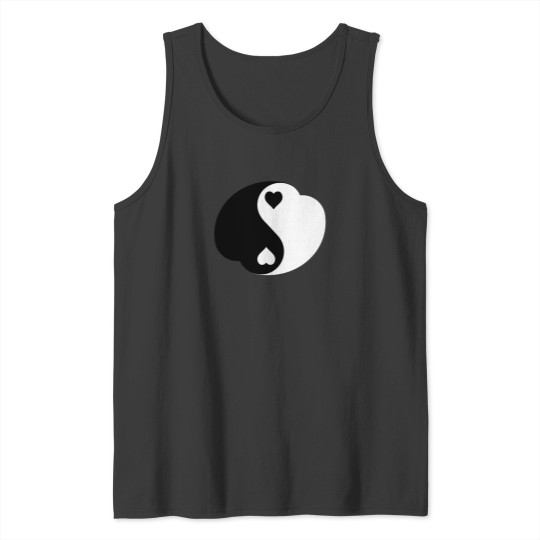 Discover Yin And Yang Love Tank Tops