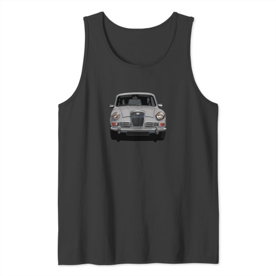 Discover Wolseley Hornet Illustration  Grey Tank Tops