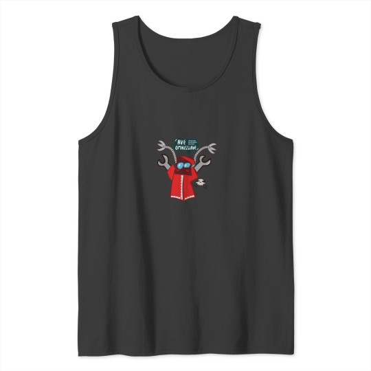 Discover Mechanicus Ave Omnissiah Kids Tank Tops