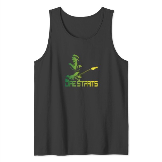 Discover Dire Straits Rock Band Watercolor Art And Designs Tank Tops