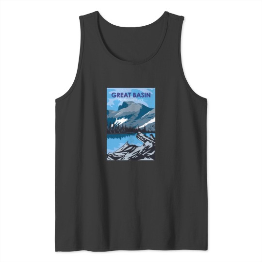 Discover Great Basin National Park Nevada Vintag e 3217 Tank Tops