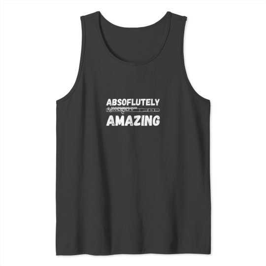 Discover Absoflutely Amazing - Funny Piccolo Flute Player T-Shirt Tank Tops