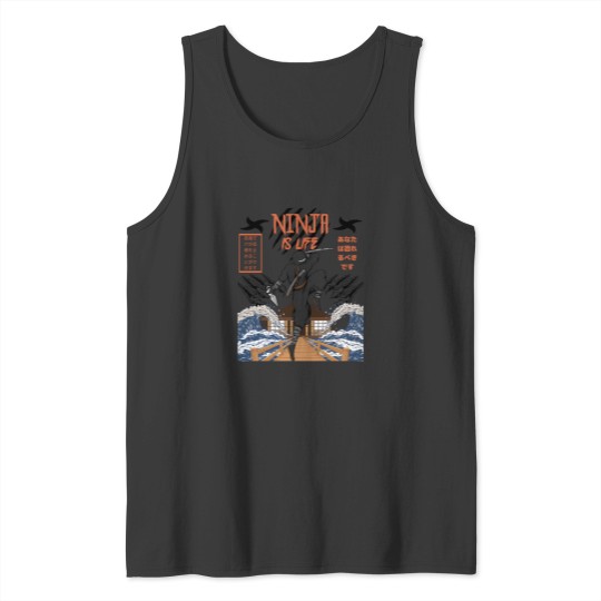 Discover Ninja Is Life Tank Tops