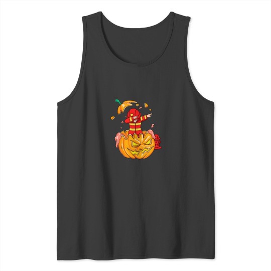 Discover Firefighter Dabbingg Halloween Tank Tops