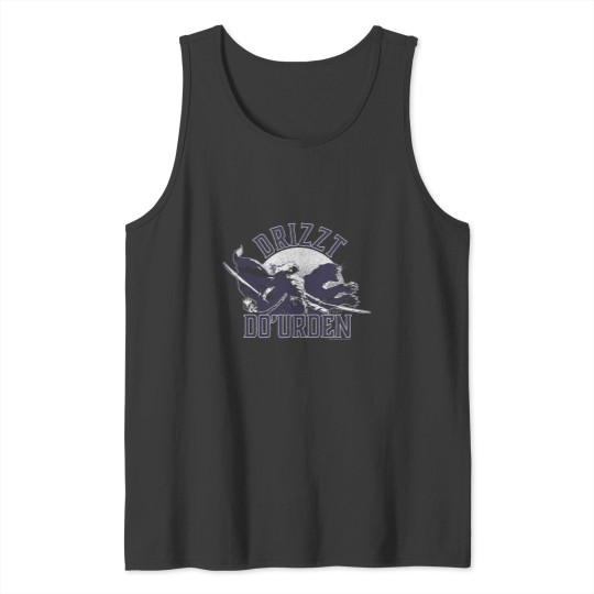 Discover Magic The Gathering Dungeons Dragons Vintages Drizzt Tank Tops
