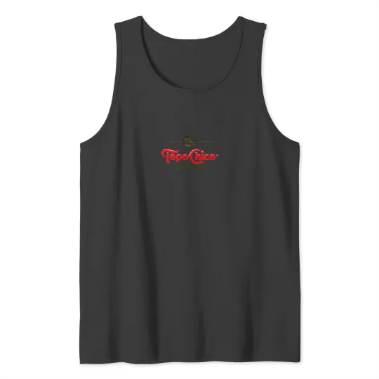 Discover Topo Chico Repeated Design Tank Tops