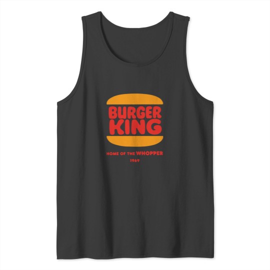 Discover vintagessss 70s - 80s - 90s - Burgerss King Home Of The Whopper 1969 Logo Tank Tops