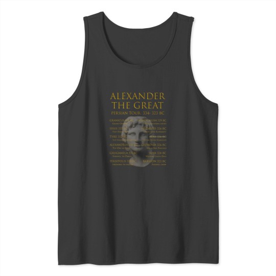 Discover Alexander The Great  Persian Tour Tank Tops