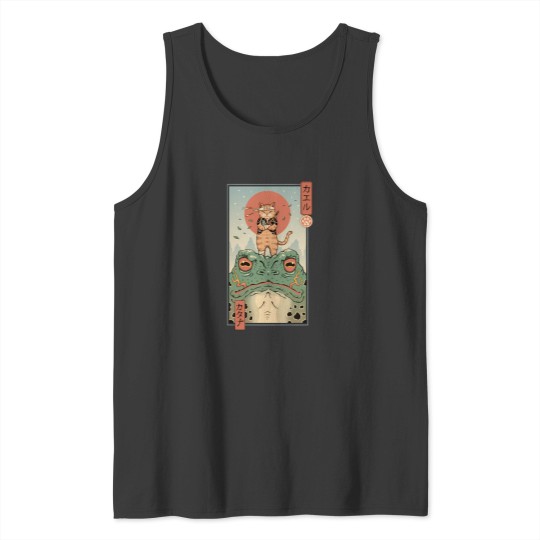 Discover Catana And The Big Frog Tank Tops