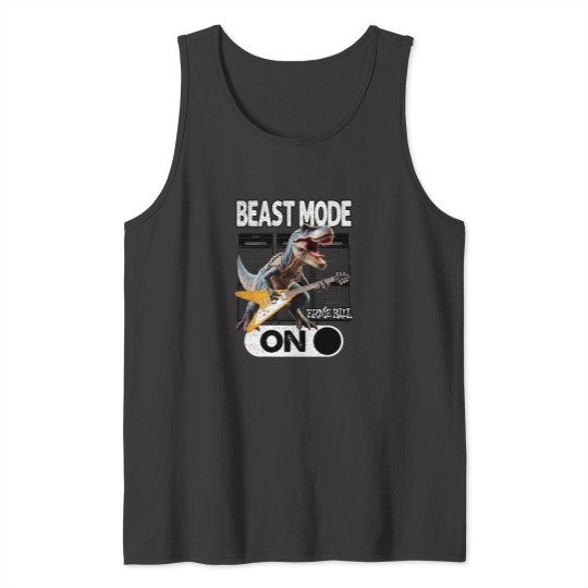Discover Beast Mode ON Guitarist | Ernie Ball | Funny and Humor Musicians t-shirt Tank Tops
