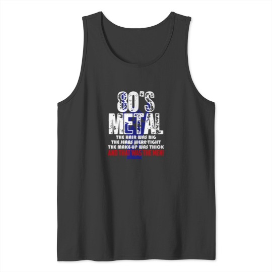 Discover 80'S Metal 1 Tank Tops