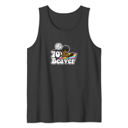 Discover 70'S Beaver Tank Tops