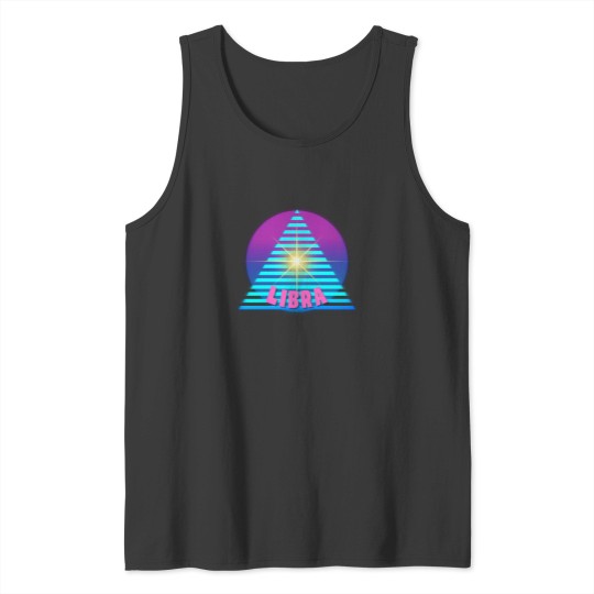 Discover Libra 8039S Synthwave 1 Tank Tops