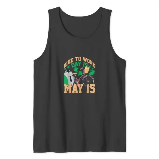 Discover Bike To Work Day is May 15 Bike to work Outfit B Tank Tops