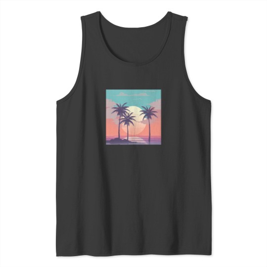 Discover 80S Beach Tank Tops