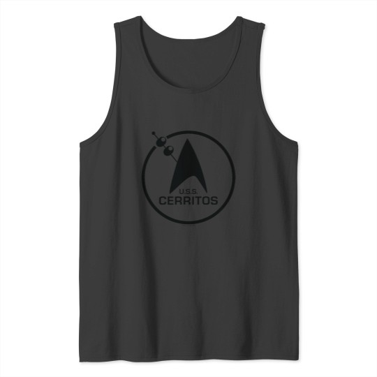 Discover Star Treks Lower Decks Cerritos Bar Logo Tank Tops