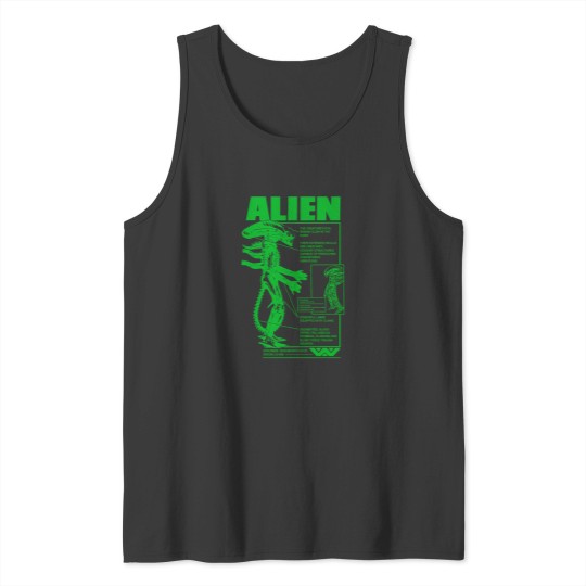 Discover Alien Specimen  Acid Green Tank Tops