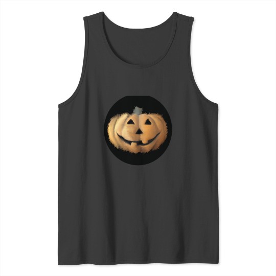 Discover fuzzy pumpkin  halloween pumpkinhairy pumpkin plush pumpkin halloween pumpkin  hairy pumpkin Tank Tops