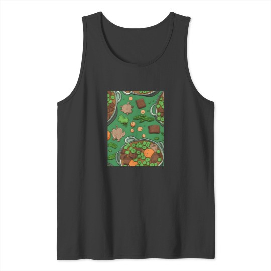 Discover Foodie Active Tank Tops