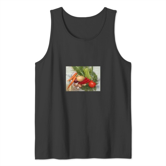 Discover Vegetable Soup Tank Tops