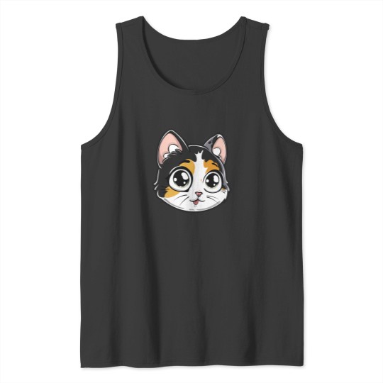 Discover Kawaii Cat V27 Tank Tops